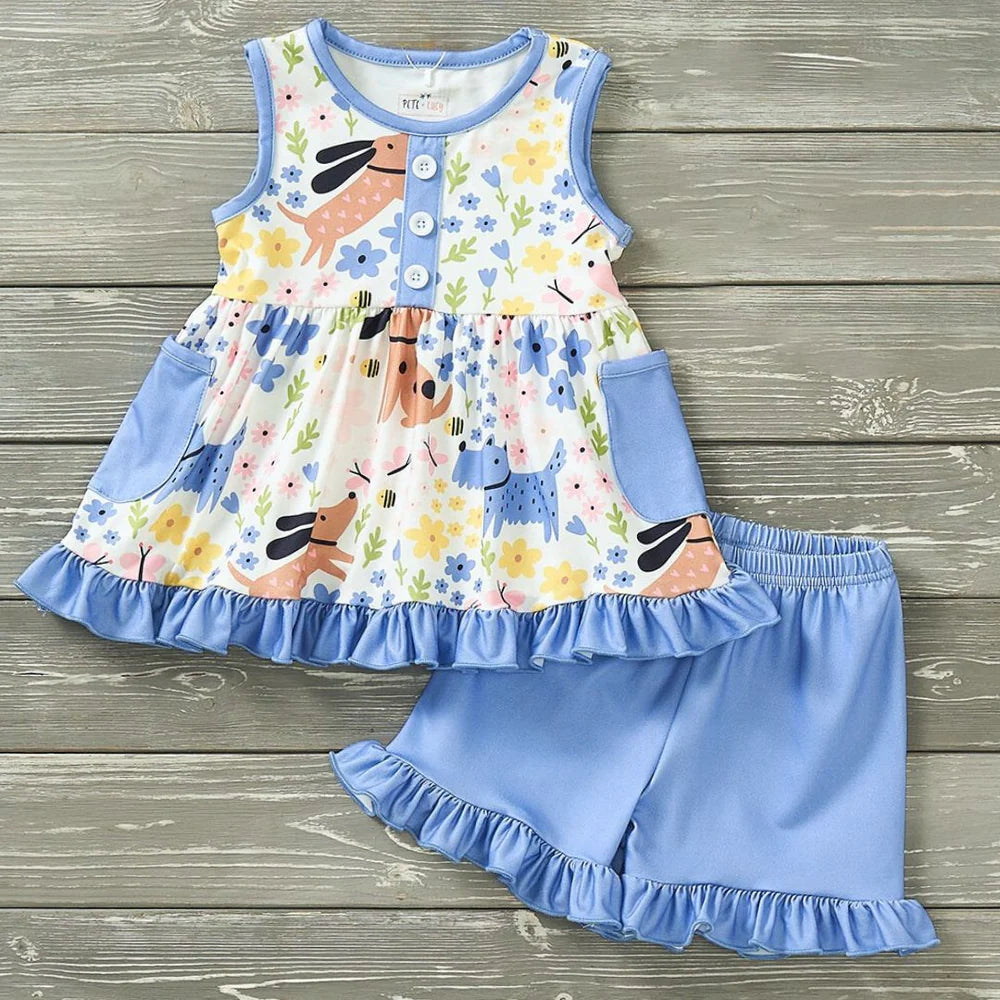 Bark in the Park 2 Pc Short Set