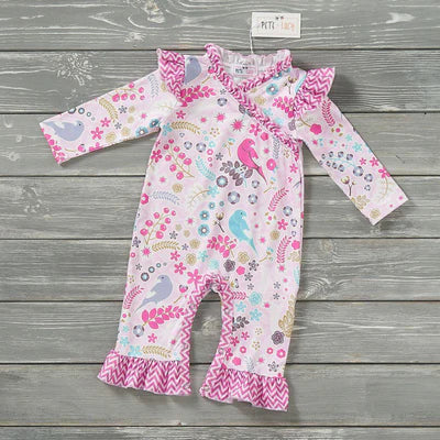 Birdsong Blooms Romper