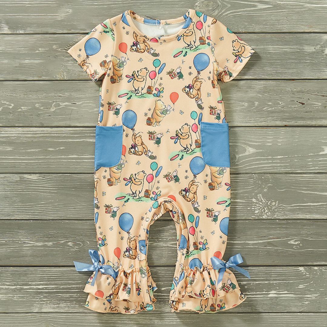 Happy Birthday Girls Romper