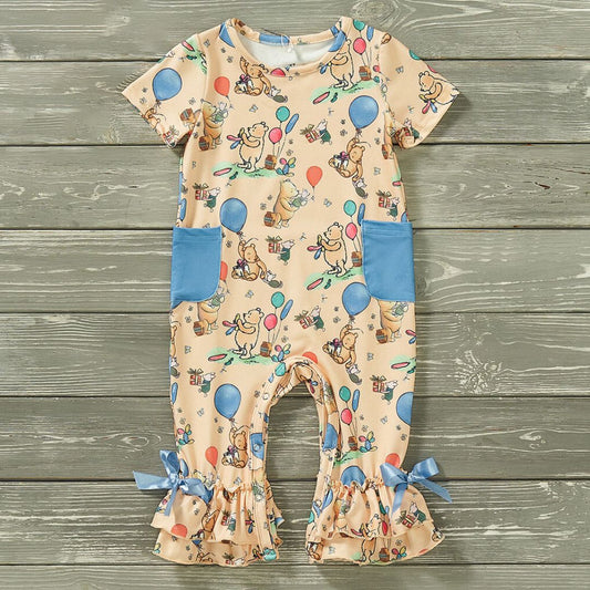 Happy Birthday Girls Romper