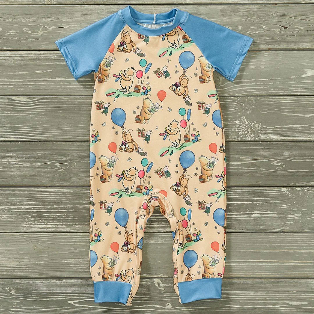 Happy Birthday Boy's Romper