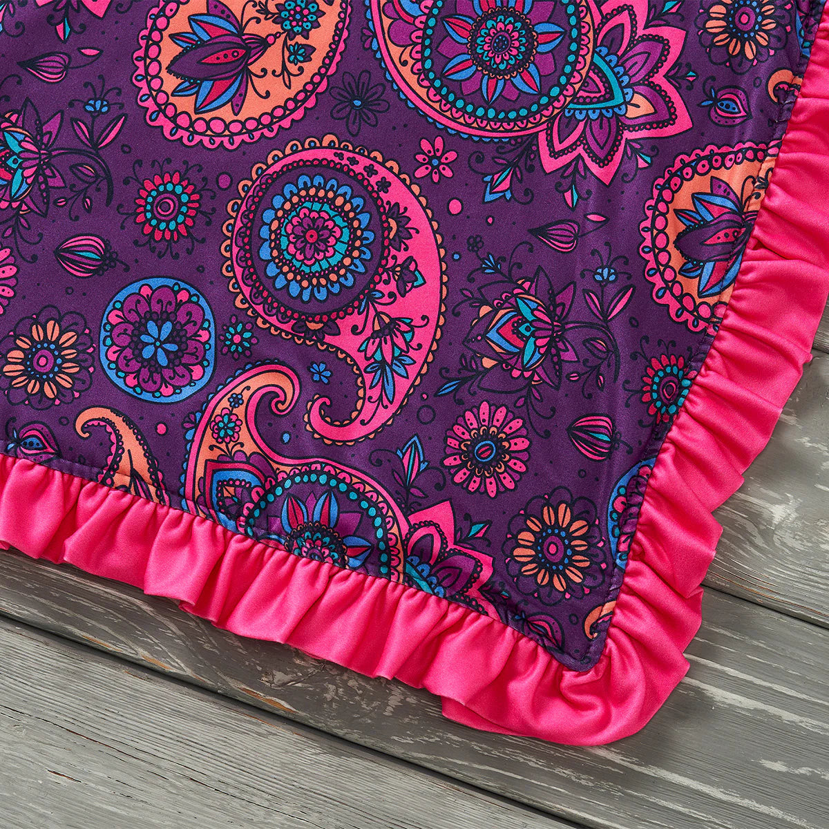 Paisley Perfection Minky Blanket