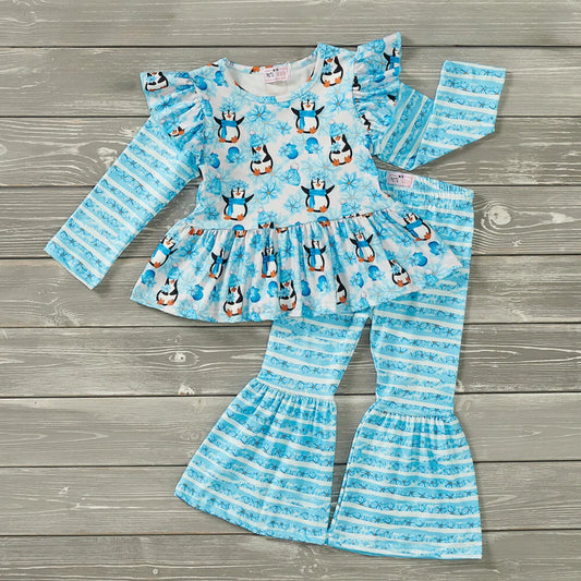 Playful Penguins 2pc Pant Set